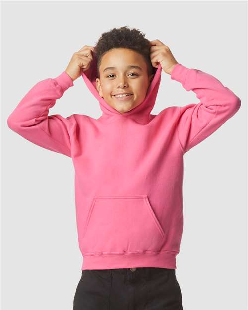 Softstyle® Youth Midweight Hooded Sweatshirt