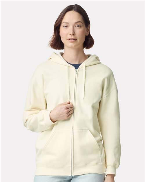 Softstyle® Full-Zip Hooded Sweatshirt