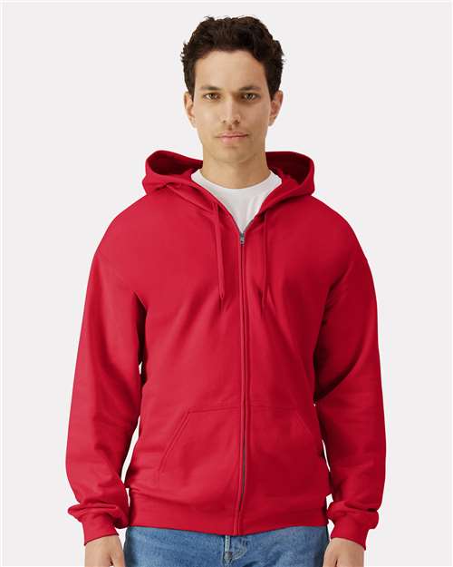 Softstyle® Full-Zip Hooded Sweatshirt