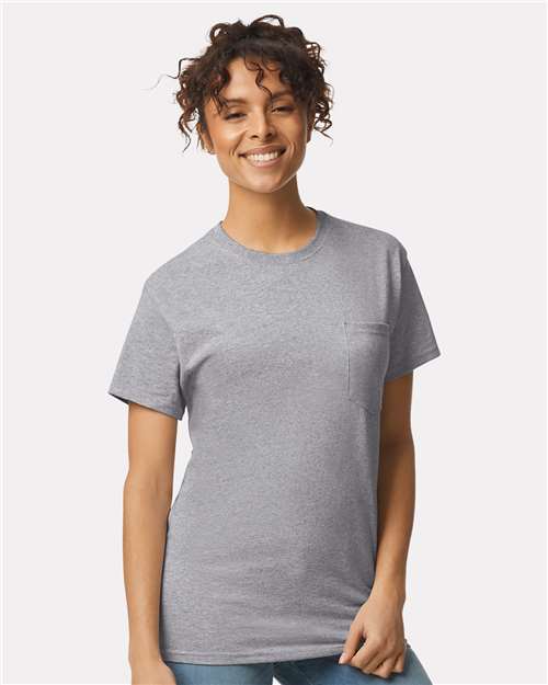 Ultra Cotton® Pocket T-Shirt - L