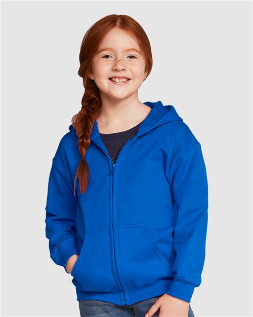 Heavy Blend™ Youth Full-Zip Hooded Sweatshirt