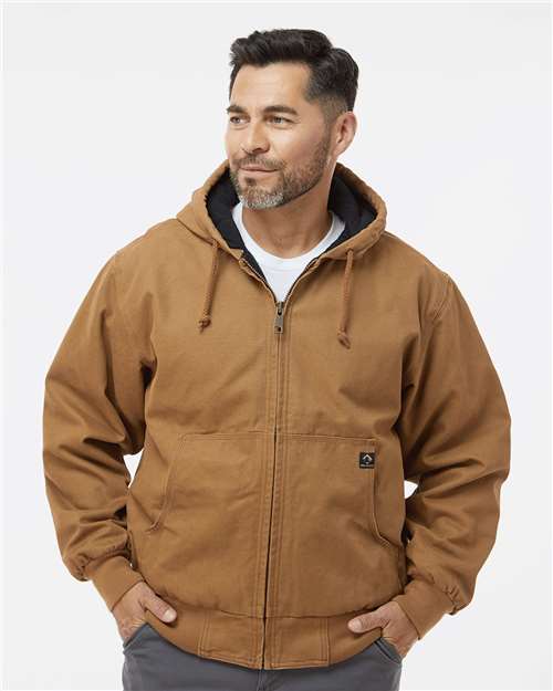 Cheyenne Boulder Cloth™ Hooded Jacket with Tricot Quilt Lining Tall Sizes