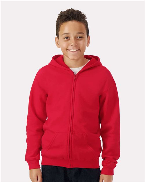 Heavy Blend™ Youth Full-Zip Hooded Sweatshirt