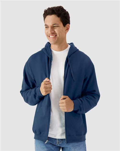 Softstyle® Full-Zip Hooded Sweatshirt