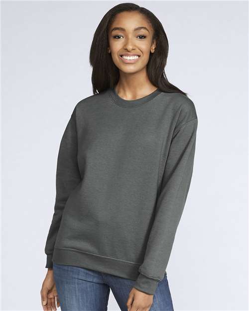 Softstyle® Midweight Crewneck Sweatshirt - L