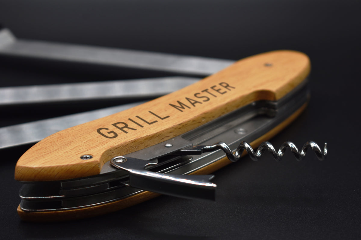 The Grill Master: Ultimate five in one BBQ Multi-tool