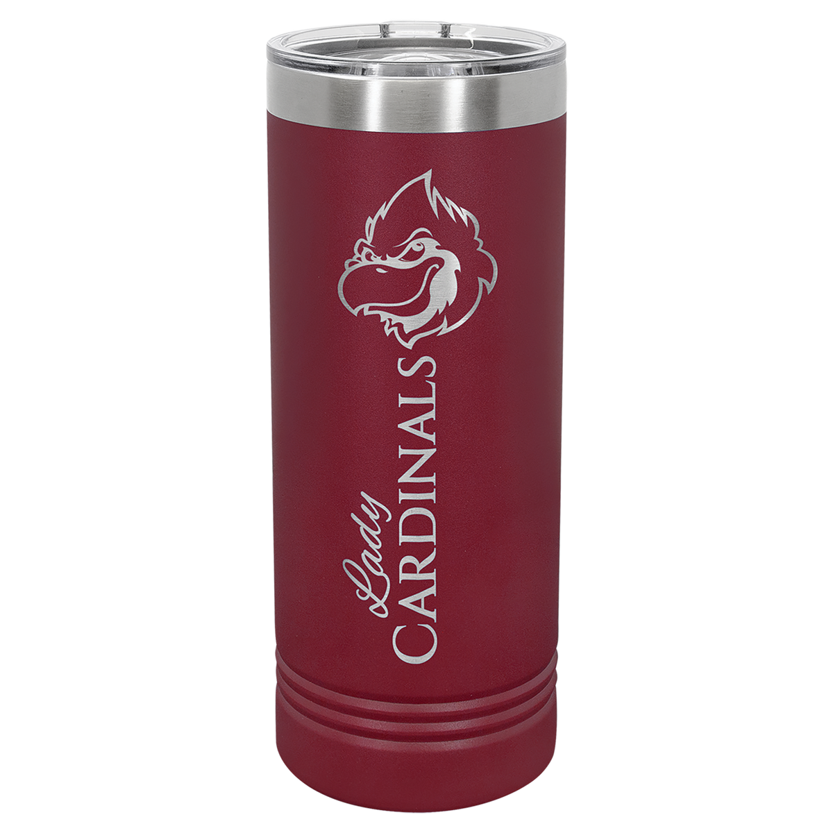 Polar Camel 22 oz. Stainless Steel Skinny Tumbler with Slider Lid -