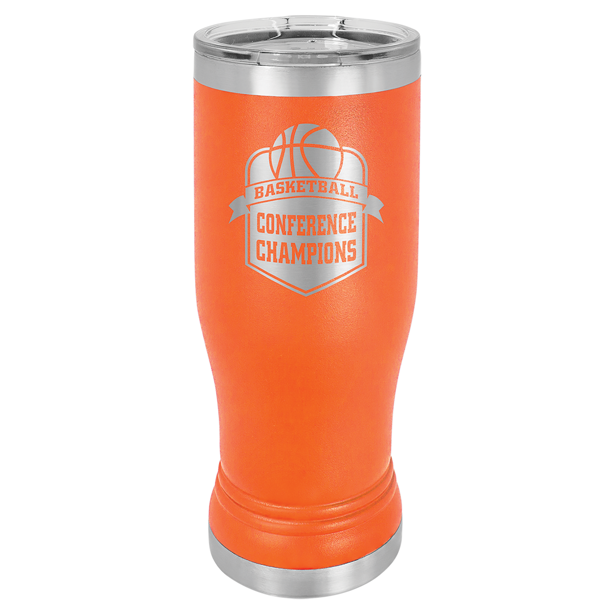 Arctic Elegance 14 oz. Insulated Pilsner with Clear Lid