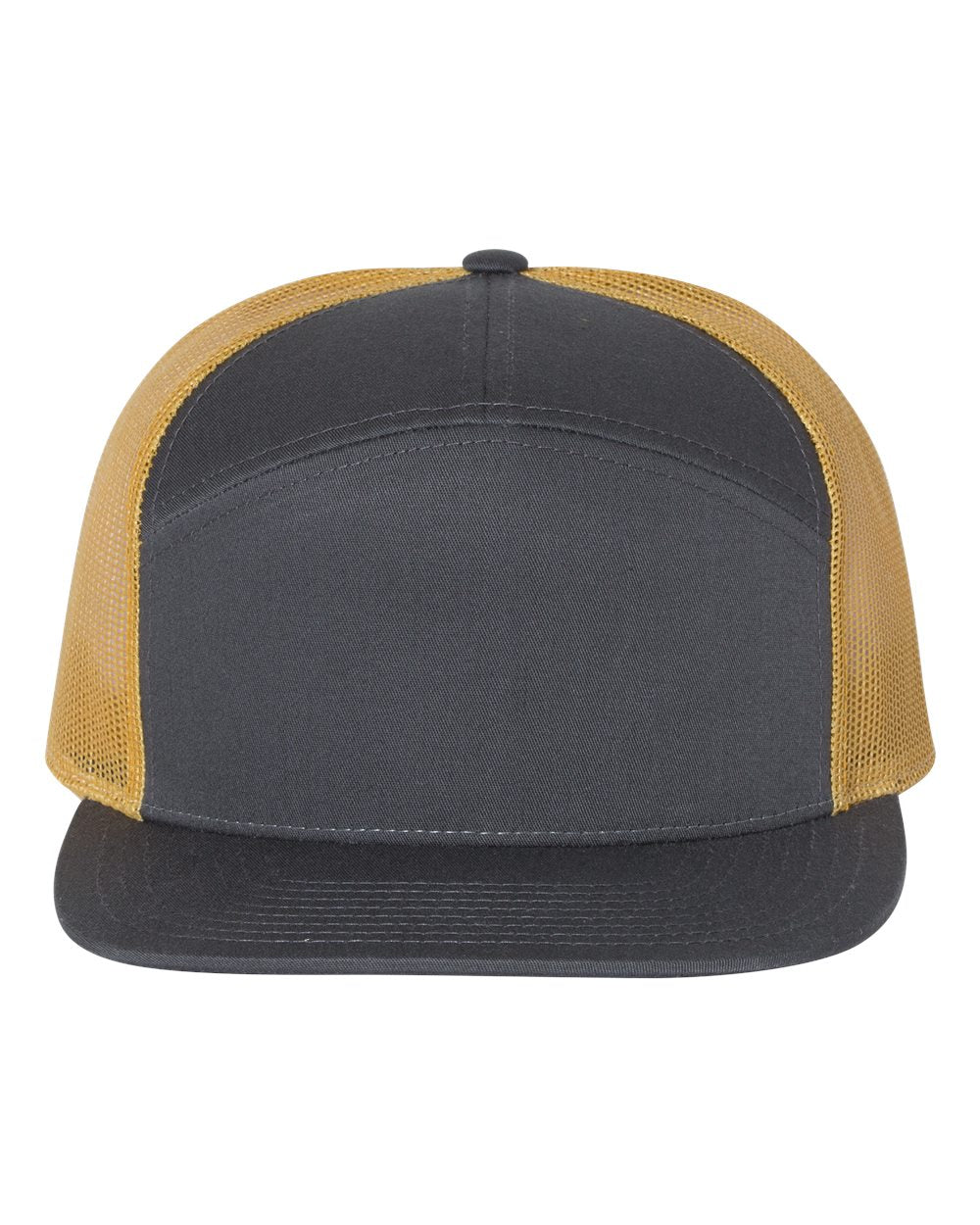 Richardson 168 Customized Trucker Hat with Leather Patch