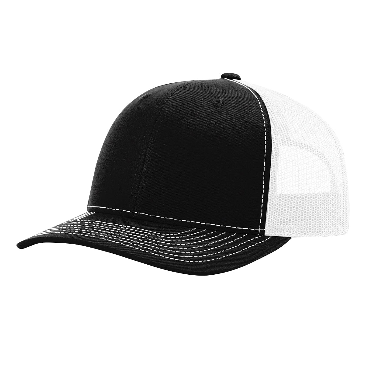 100 Richardson 112 Customized Trucker Hats with Leather Patch