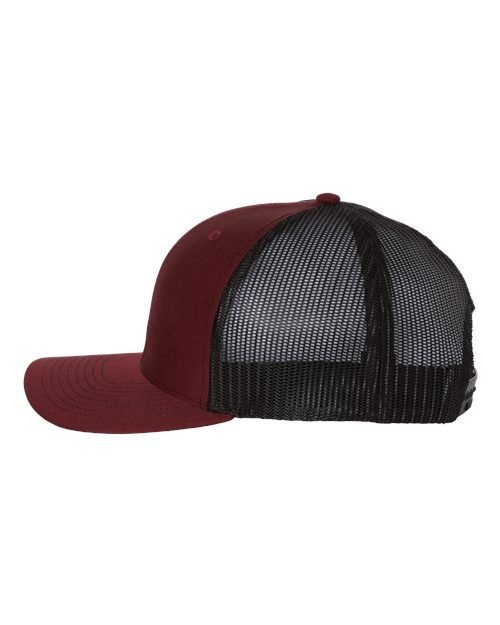 Richardson 112 Customized Trucker Hat with Leather Patch