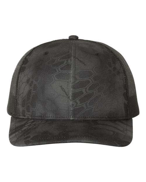 Richardson 112P Customized Trucker Hat with Leather Patch
