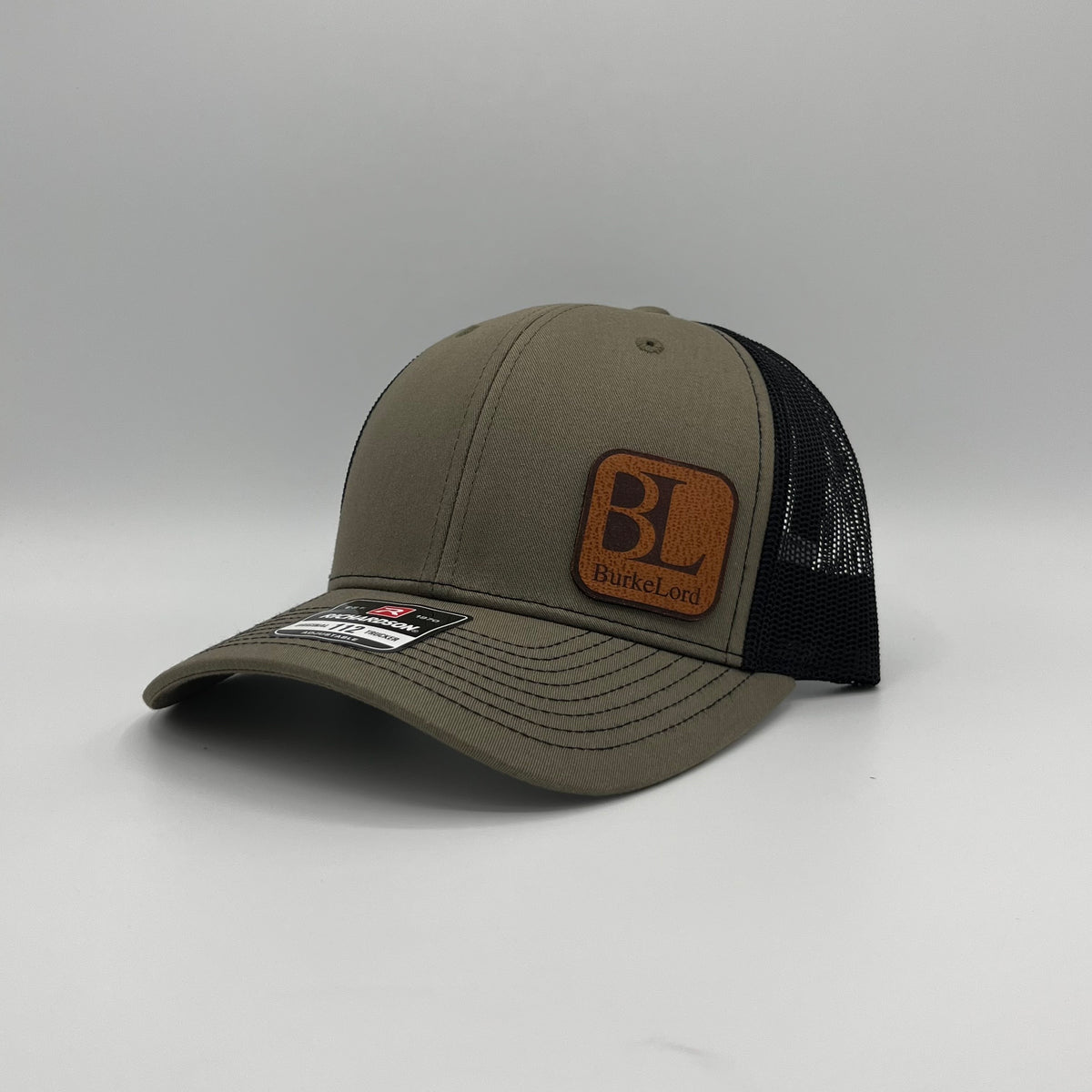 Artisanal Leather Patch on Richardson 112 Hat ( Limited Release) - Any Color Hat