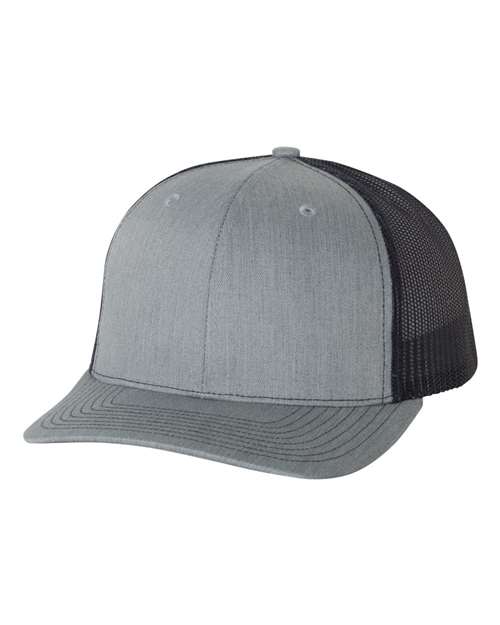 Richardson 112 Customized Trucker Hat with Leather Patch
