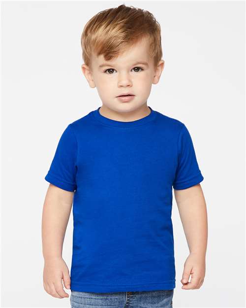 Red Toddler Fine Jersey Tee